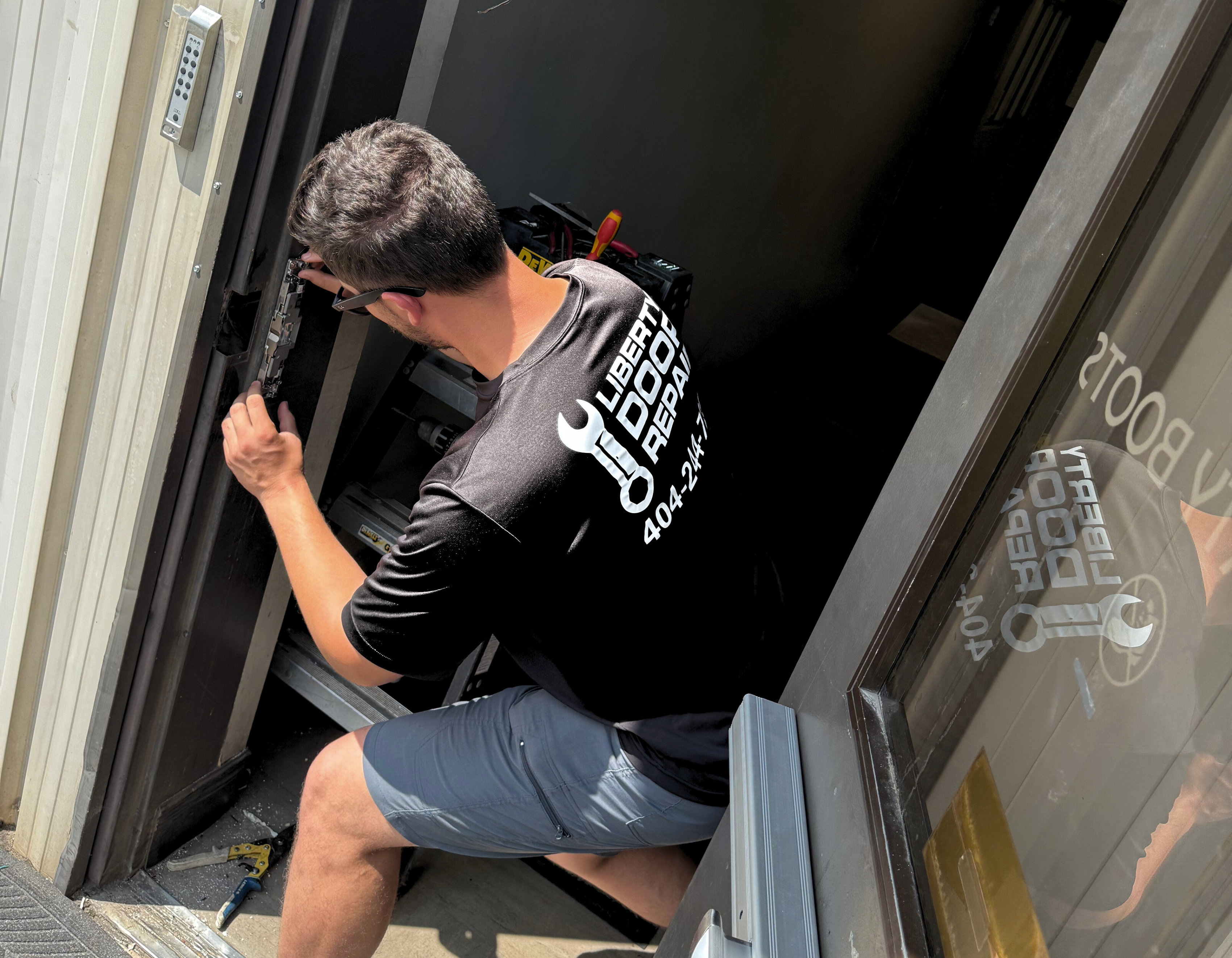Expert door repair in Buford near you.