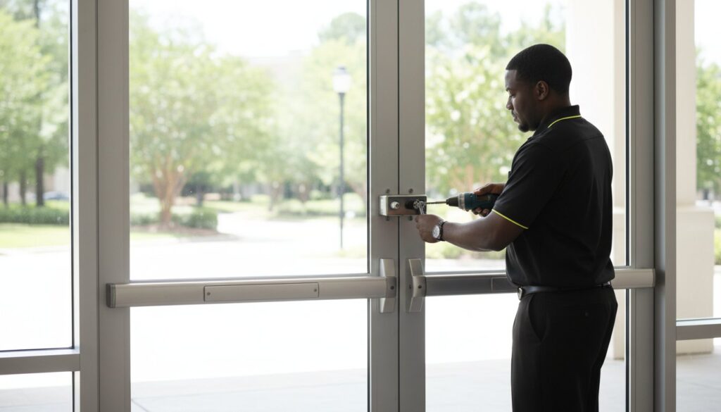 Cost to Install Panic Bar on Exit Doors in Metro Atlanta: 2026 Pricing Guide