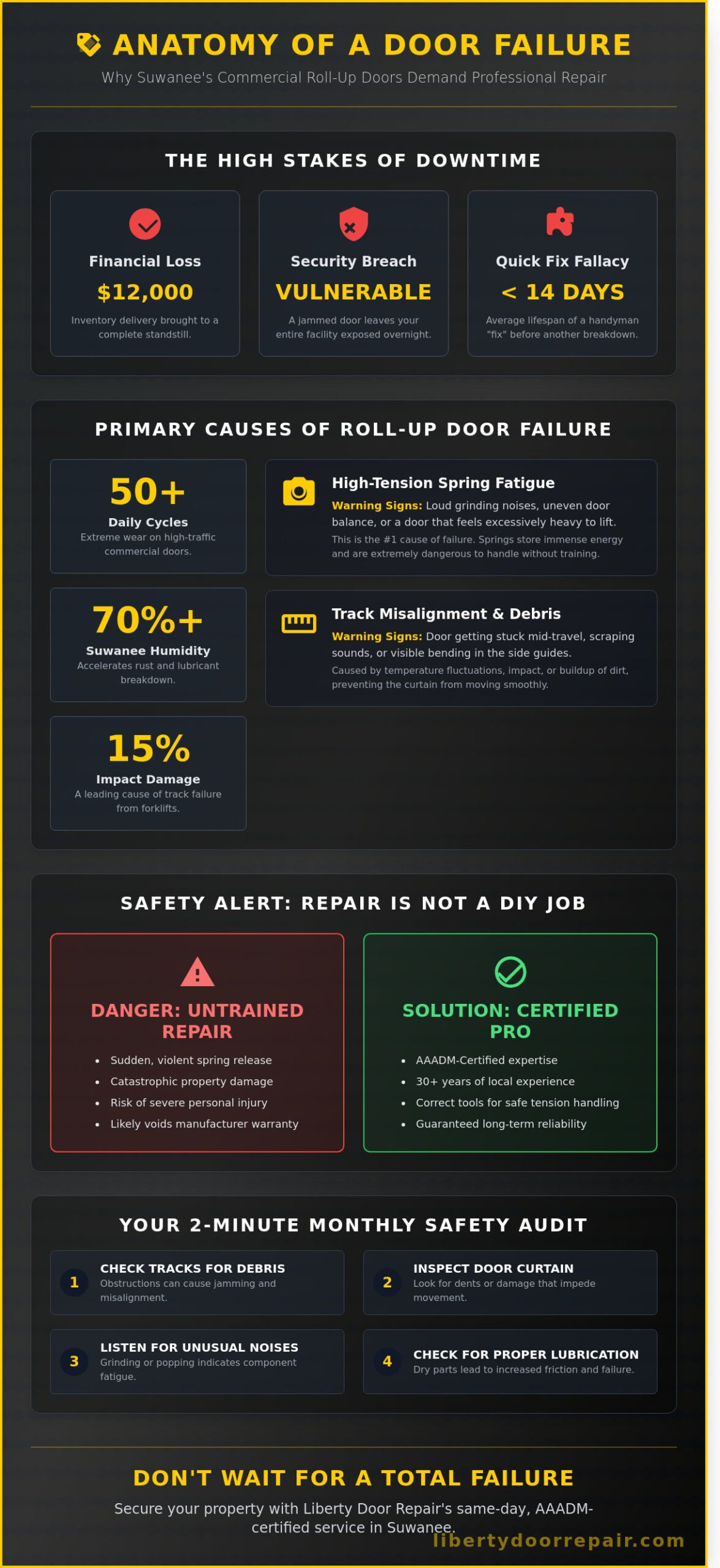 Expert Roll Up Door Repair in Suwanee, GA: Professional Solutions for 2026