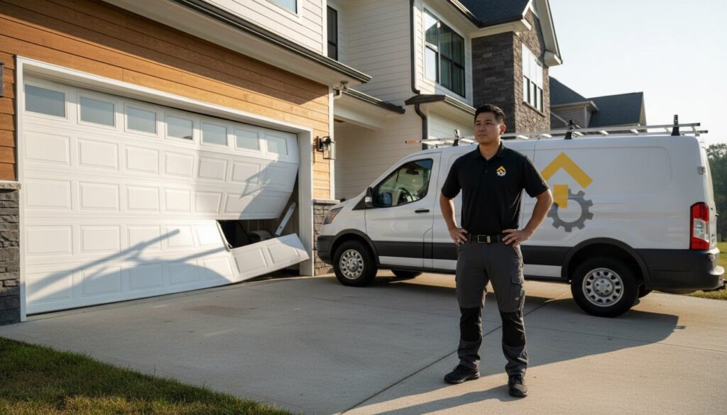 Garage Door Off Track Repair in Sandy Springs: Fast, Expert Solutions