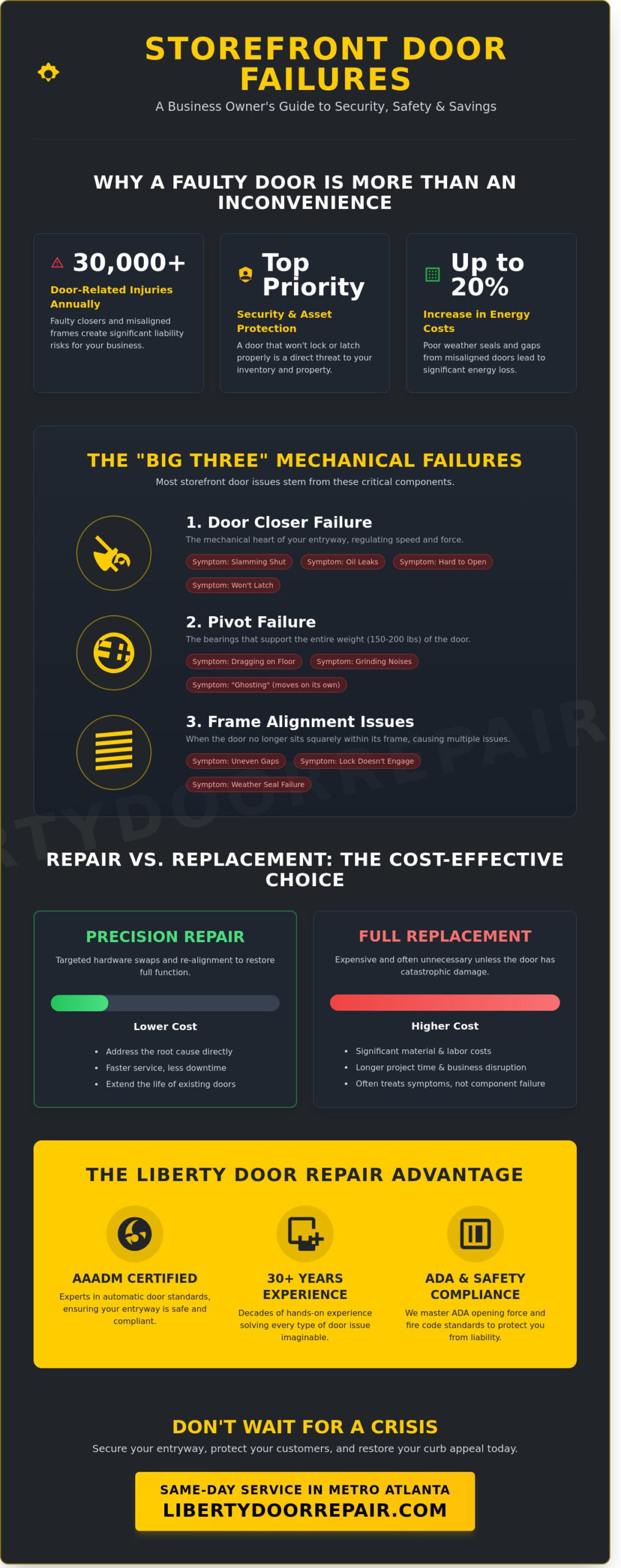 Storefront Door Repair Atlanta: Professional Solutions for Your Business Entryway