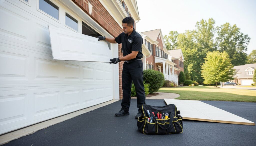 Expert Garage Door Panel Replacement in Alpharetta: Restore Your Home's Curb Appeal