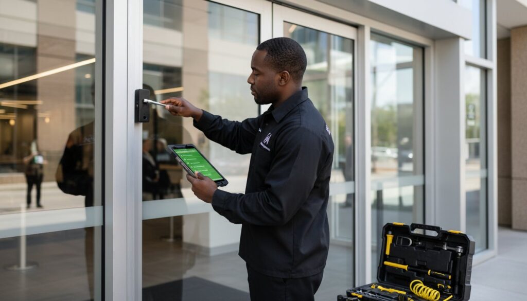 How to Avoid Business Downtime: The Ultimate Commercial Door Repair Checklist
