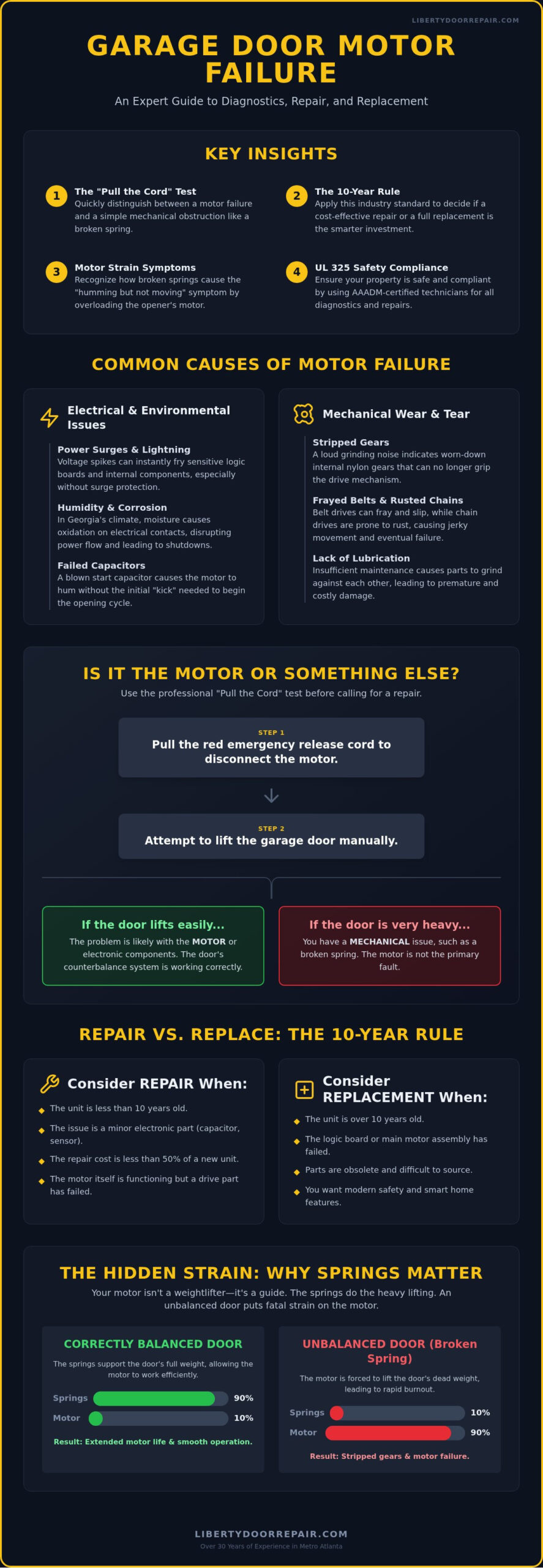 Garage Door Motor Repair in Marietta, GA: The 2026 Expert Guide